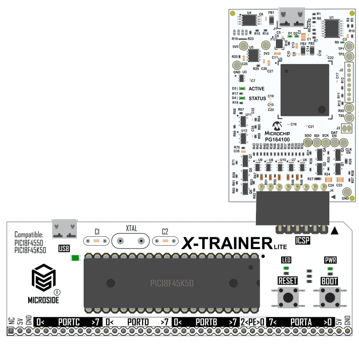 X-TRAINER-LITE-R2-USB-MPLAB-SNAP-700x673
